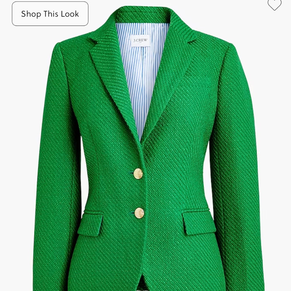 JCrew Factory Tweed Schoolboy Blazer size 12